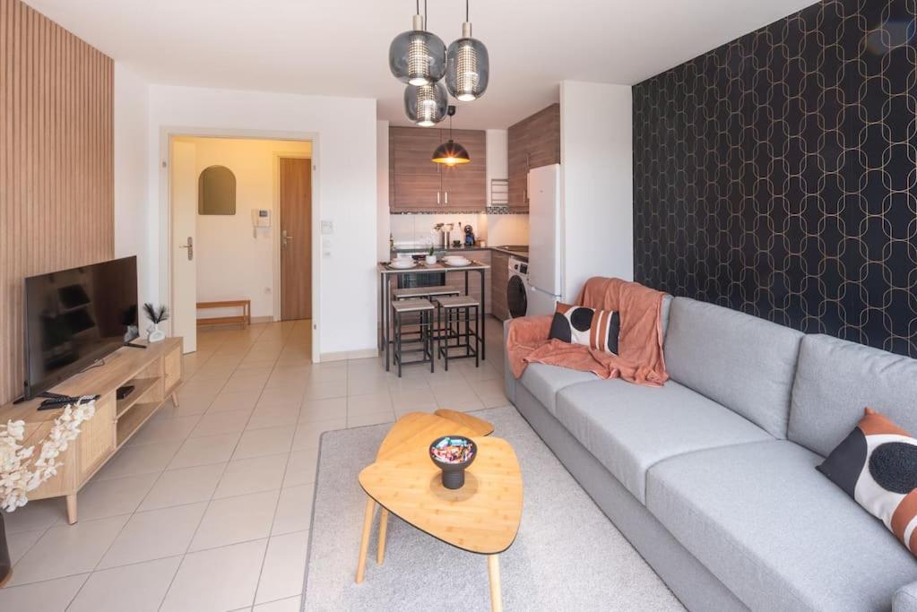 Appartamento L'Excellence-8Min Aeroport-Terrasse-Parking Prive Lingolsheim Esterno foto